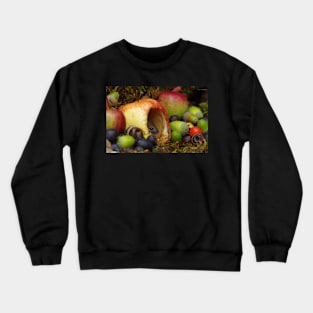 wild house mouse  in a apple Crewneck Sweatshirt